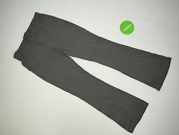 garnitur damski plus size: Spodnie materiałowe damskie, rozmiar L — 3