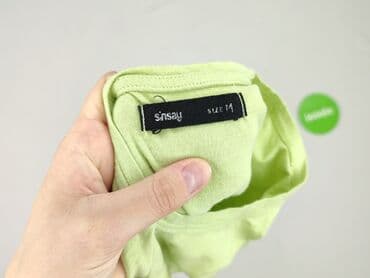 koszulka pod marynarkę damska: Sinsay, T-shirt damski, rozmiar M — 4