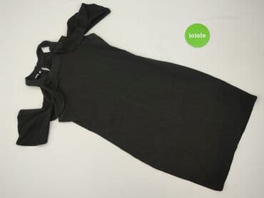 czarna sukienka z długim rękawem sinsay: Sinsay, Sukienka damska, rozmiar M — 2