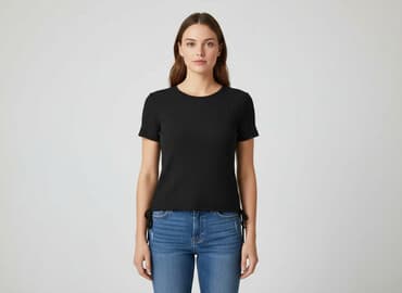 latex ubrania: T-shirt damski, rozmiar M — 1