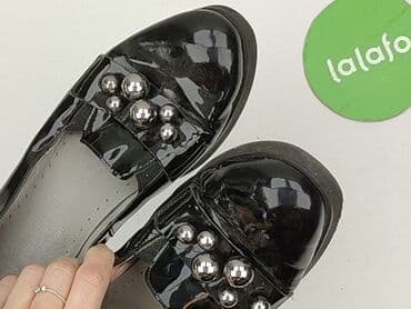 buty na koturnie z futerkiem: Półbuty damskie, rozmiar 37 — 7