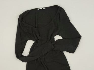 czarne bluzki dekolt v: Bluzka damska, rozmiar M — 1