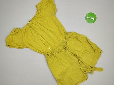 ogrodniczki lniane oysho: Ogrodniczki damskie, rozmiar M — 2