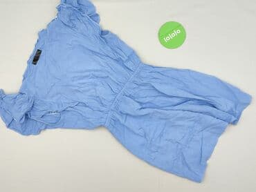 sukienki błękitna na wesele rękawek: Sukienka damska, rozmiar S — 3