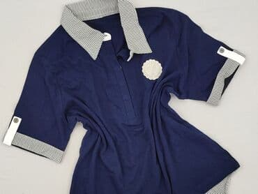 tommy hilfiger t shirty w paski: Жіноча футболка поло, розмір L — 1
