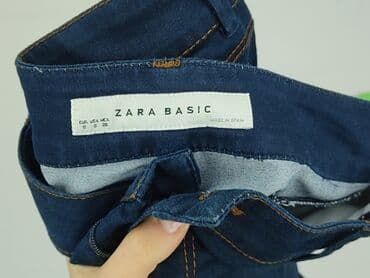 krótkie dopasowane spodenki: Zara, Spódnica damska, rozmiar S — 4