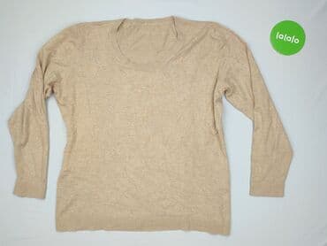 beżowe bluzki eleganckie: Bluzka damska, rozmiar XL — 2