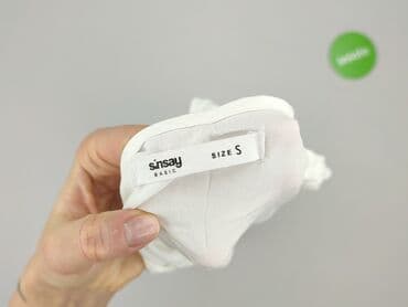 niebieska koszula sinsay: Bluzka damska, S — 4