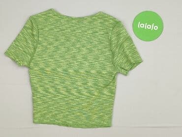 bluzki dla 70 latki: H&M, T-shirt damski, rozmiar XS — 3