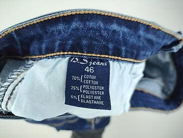 kurtka jeansowa patchwork: Jeansy damskie, rozmiar 3XL — 5