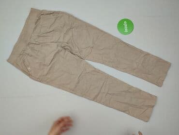 Women: Material trousers for women, size 6XL (EU 52) — 3