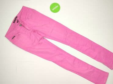 różowe jeansy damskie: Rose Player, Jeansy damskie, rozmiar S — 2