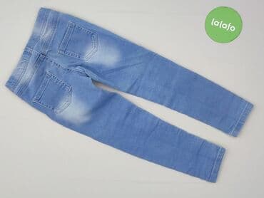 legginsy z dodatkiem skóry: Spodnie jeansowe, Little kids, 5-6 lat, 116, stan - Bardzo dobry — 3