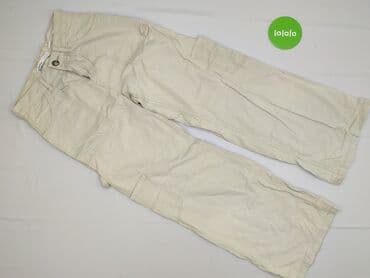 beżowe buty na koturnie ccc: Bershka, Spodnie cargo damskie, XS — 2