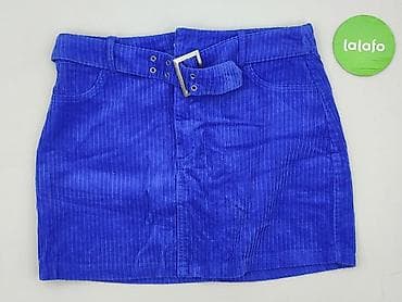 botki i spodnica: Denim, Spódnica damska, rozmiar L — 2