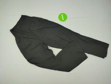 Women: Material trousers for women, size L (EU 40) — 2