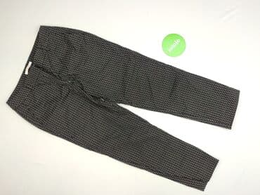 c a spodnie canda: CAMAIEU, Material trousers for women, size S (EU 36) — 2