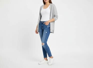 silesia sklepy z dżinsami: Sinsay, Jeansy damskie, rozmiar XS — 6