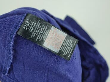 spodnie z wiskozy lidl: F&F, Spodnie materiałowe damskie, L — 4