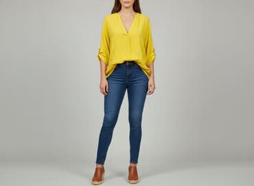 żółta bluzka sinsay: Sinsay, Жіноча блуза, розмір XL — 1