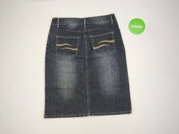 spódnice jeans czarne: Spódnica damska, rozmiar M — 4