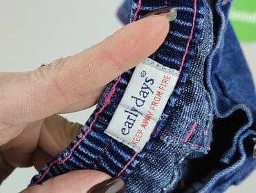 spodnie lenary lata 90: Spodnie jeansowe, EarlyDays, 9-12 miesięcy, stan - Bardzo dobry — 4