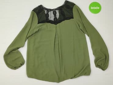 zielone eleganckie bluzki: Bluzka damska, rozmiar M — 3
