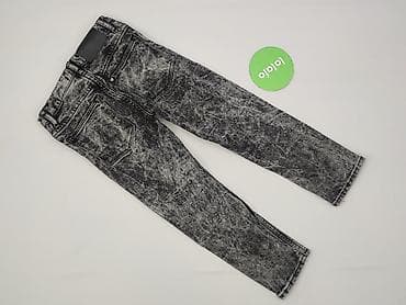 spodnice maxi: Spodnie jeansowe, H&M, 5-6 lat, 116, stan - Bardzo dobry — 3