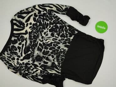 spodnie serduszka by o la la czarne: Bluzka damska, rozmiar XL — 3