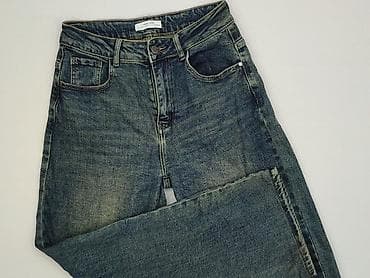 jeansy straight pull and bear: Jeansy damskie, rozmiar M — 1