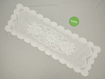 pościel primark: Obrus 95 x 32, kolor - Biały, stan - Bardzo dobry — 3