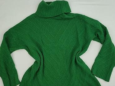 beżowy sweter: Fobya, Golf damski, rozmiar S — 1