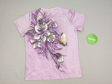 жіноча футболка m eu 38 візерунок принт колір білий: T-shirt damski, rozmiar M — 3