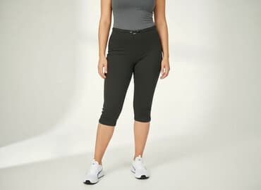 joggery damskie czarne allegro: Legginsy Krótkie damskie, rozmiar XL — 6