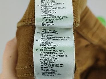 spodnie brazowe hm: H&M, Spodnie materiałowe damskie, rozmiar M — 5