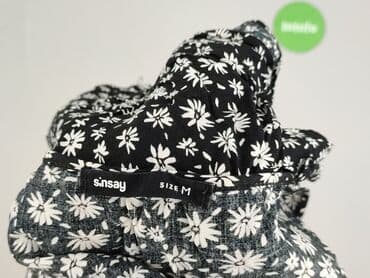 czarne krótkie spodenki sinsay: Sinsay, Top damski, rozmiar M — 4