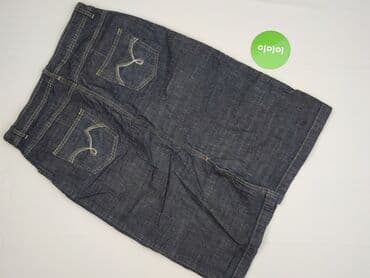 spódniczka dżinsowe z wysokim stanem: Canda, Spódnica damska — 3