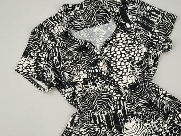 bluzka w geometryczne wzory: Women's blouse, size XL (EU 42) — 1