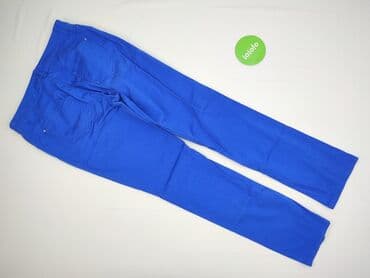 stradivarius spodnie w paski: Charles Vögele, Spodnie materiałowe damskie, L — 3