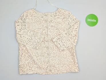 bluzka z kwadratowym dekoltem h m: H&M, Bluzka damska, rozmiar S — 4