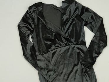 sukienki welurowa midi: Sukienka damska, rozmiar S — 1