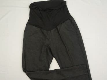 beżowe legginsy ciążowe: BEBEFIELD, Spodnie materiałowe damskie, rozmiar XL — 1