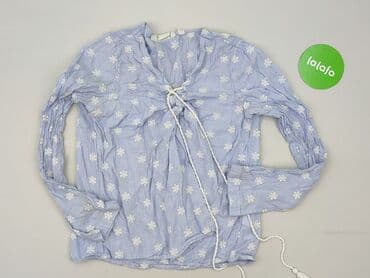 hm bluzki z krótkim rękawem: H&M L.O.G.G., Bluzka damska, rozmiar M — 2