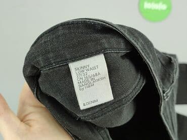 buty zimowe lv: H&M, Jeansy damskie, rozmiar L — 4