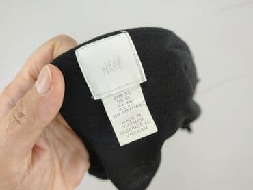 czarne sukienki plus size: H&M, Sukienka damska, rozmiar XL — 4