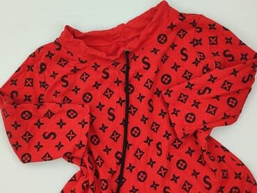 bluzki damskie czerwona eleganckie: Bluzka damska, rozmiar M — 1