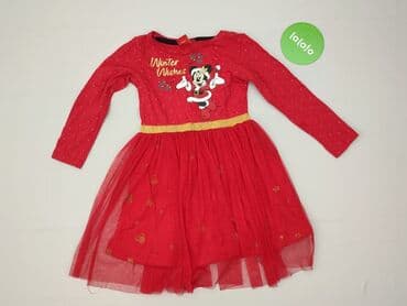 skórzana kurtka i futrzana kamizelka: Dress, Disney, 4-5 years, 104-110 cm, condition - Perfect — 2