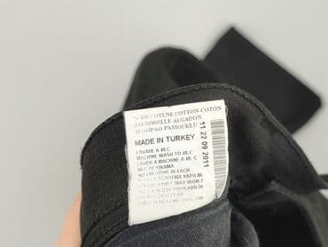 stradivarius woskowane spodnie z wysokim stanem: Spodnie dla mężczyzn, rozmiar S — 5