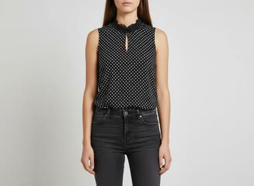 koszulka z tiulem: S.Oliver, Bluzka damska, L — 8