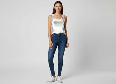 shein podkoszulki damskie: Gina, T-shirt damski, rozmiar M — 7
